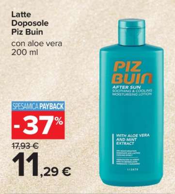 Latte Doposole Piz Buin