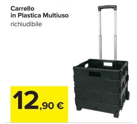 Carrello in Plastica Multiuso