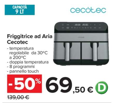Friggitrice ad Aria Cecotec