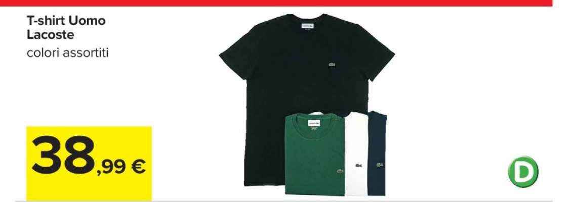 T-shirt Uomo Lacoste