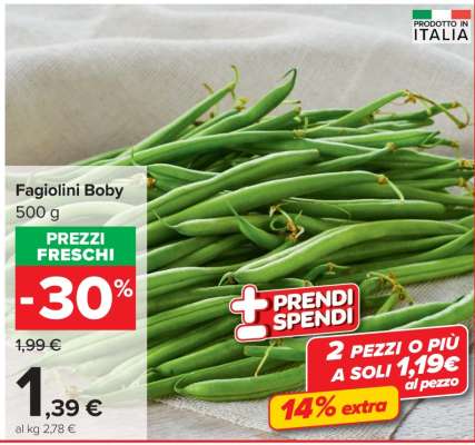 Fagiolini Boby