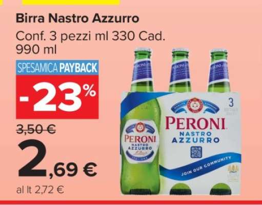 Birra NASTRO AZZURRO