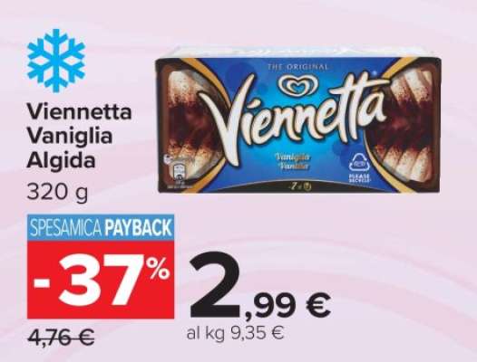 VIENNETTA VANIGLIA ALGIDA