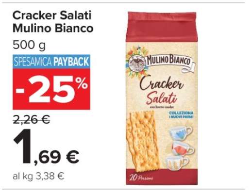 Cracker Salati Mulino Bianco