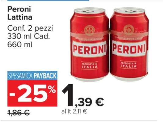 Peroni Lattina
