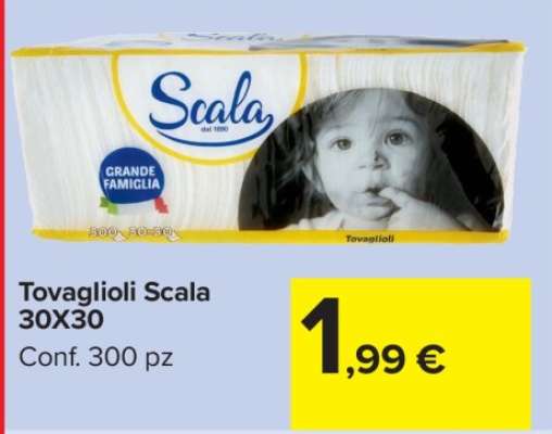 Tovaglioli scala 30X30