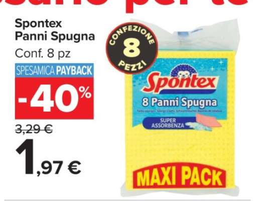 Spontex Panni Spugna