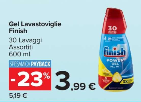 Gel Lavastoviglie Finish