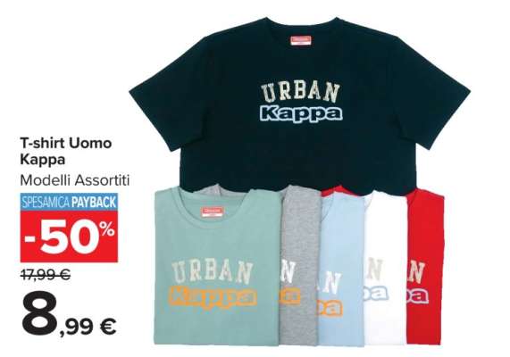 T-Shirt Uomo Kappa
