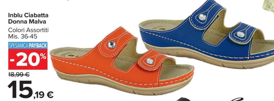 Inblu Ciabatta Donna Malva