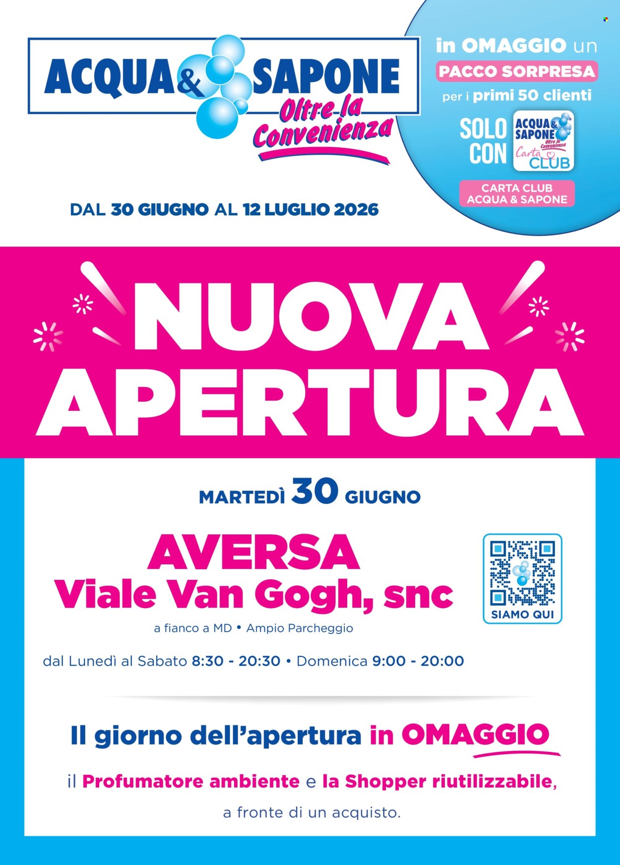 Volantino Acqua & Sapone - 30/6/2026 - 12/7/2026. Pagina 1