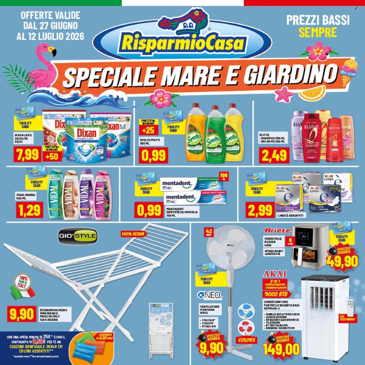Volantino Risparmio Casa - 27/6/2026 - 12/7/2026. Pagina 1