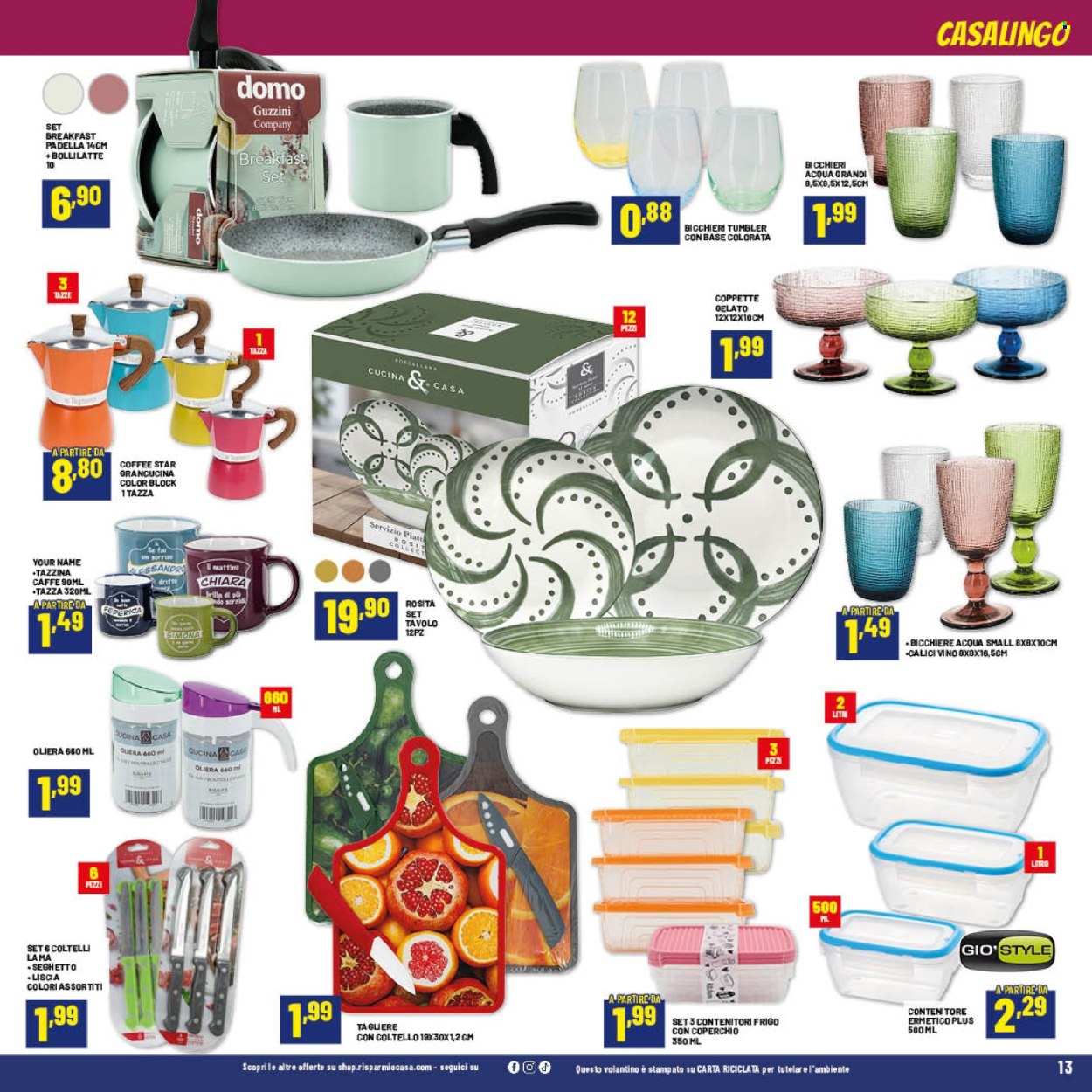 Volantino Risparmio Casa - 27/6/2026 - 12/7/2026. Pagina 13