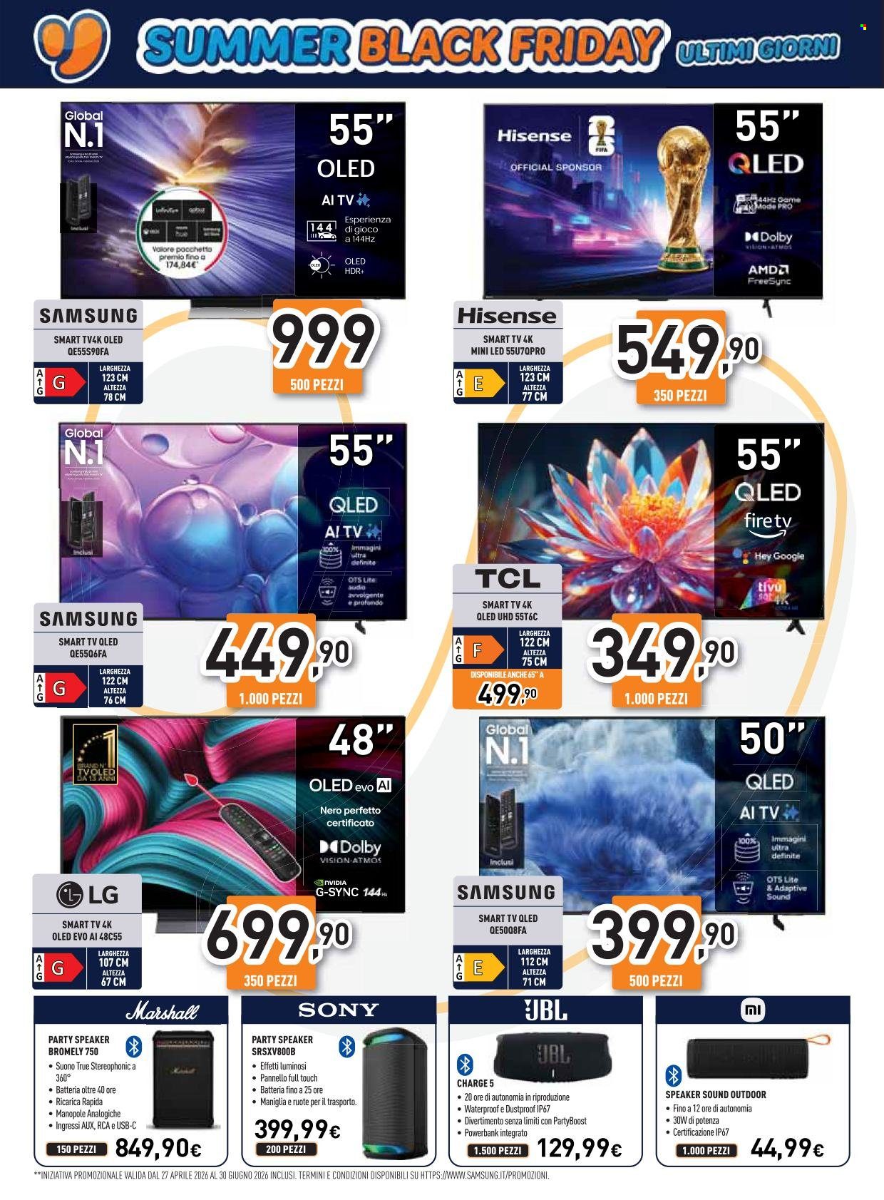 Volantino Unieuro - 26/6/2026 - 30/6/2026. Pagina 5