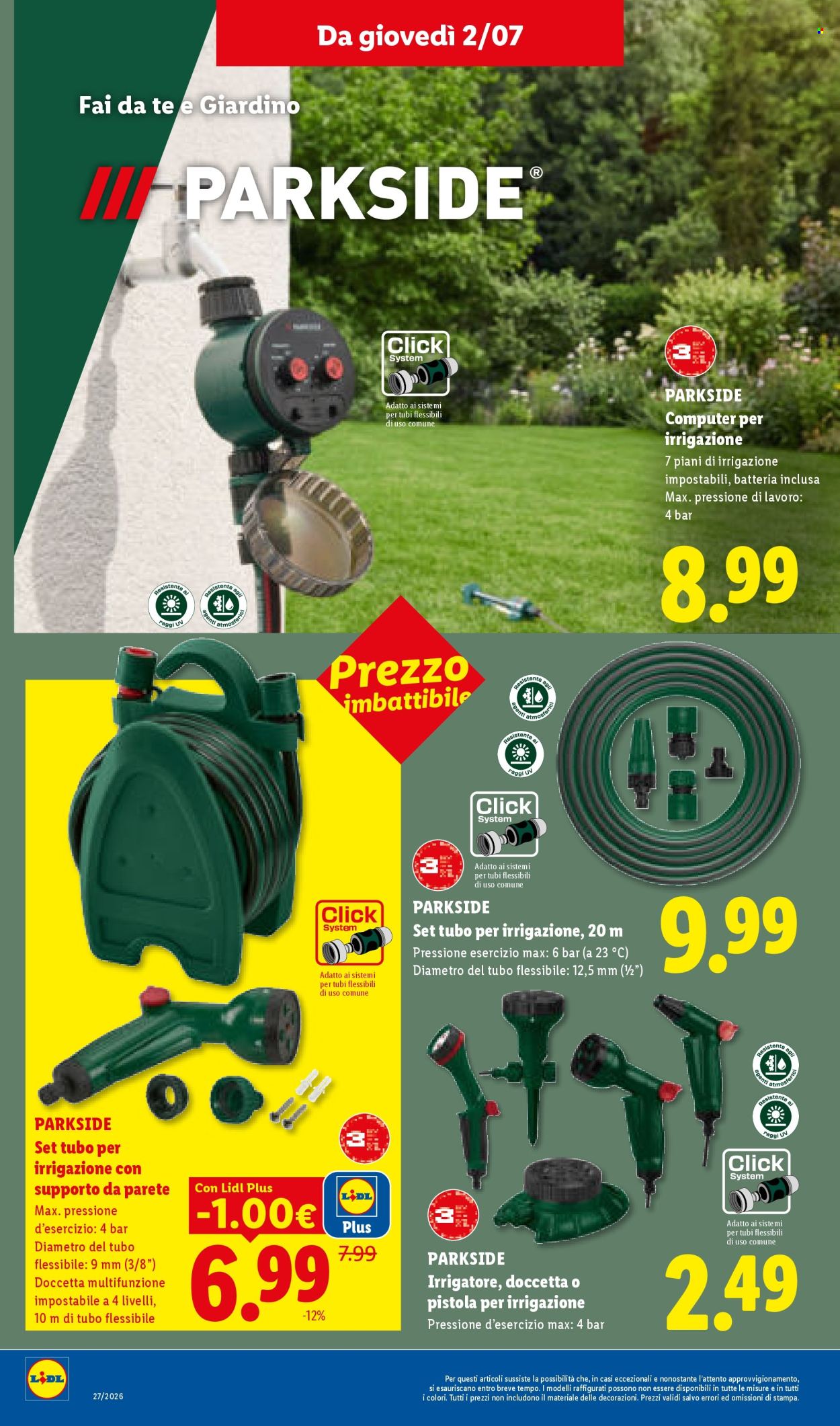 Volantino Lidl - 2/7/2026 - 8/7/2026. Pagina 22