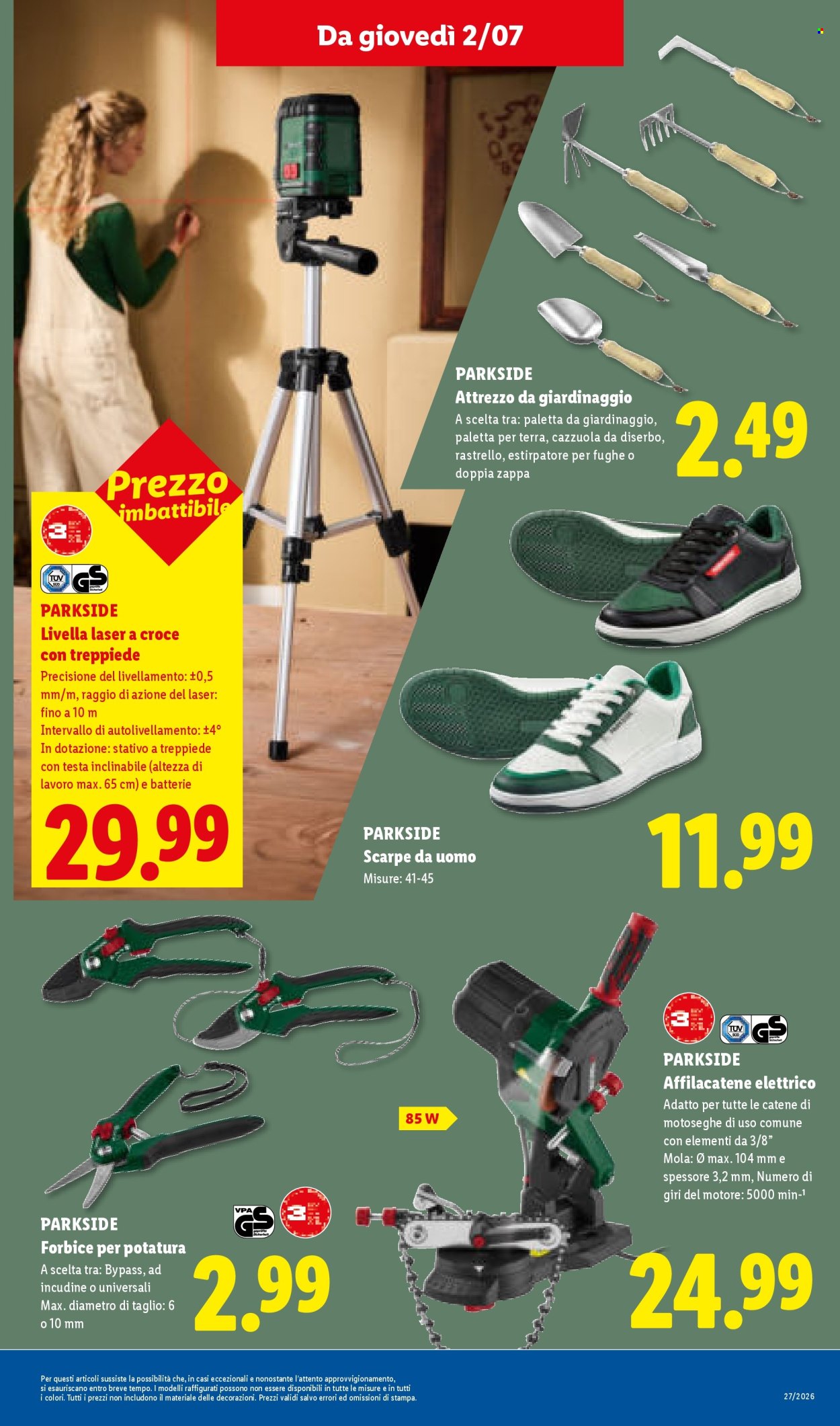 Volantino Lidl - 2/7/2026 - 8/7/2026. Pagina 25
