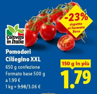 Pomodori Ciliegino XXL