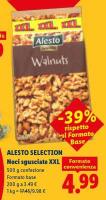 Alesto Selection Noci sgusciate XXL