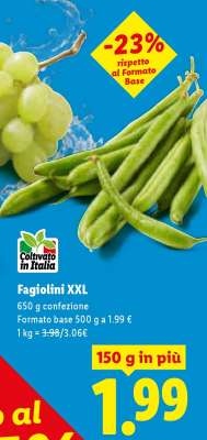 Fagiolini XXL
