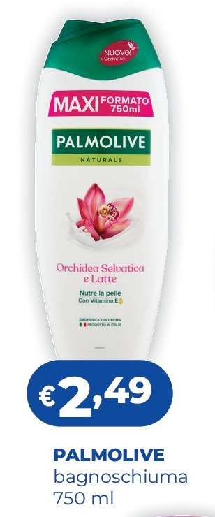 PALMOLIVE BAGNOSCHIUMA 750 ml