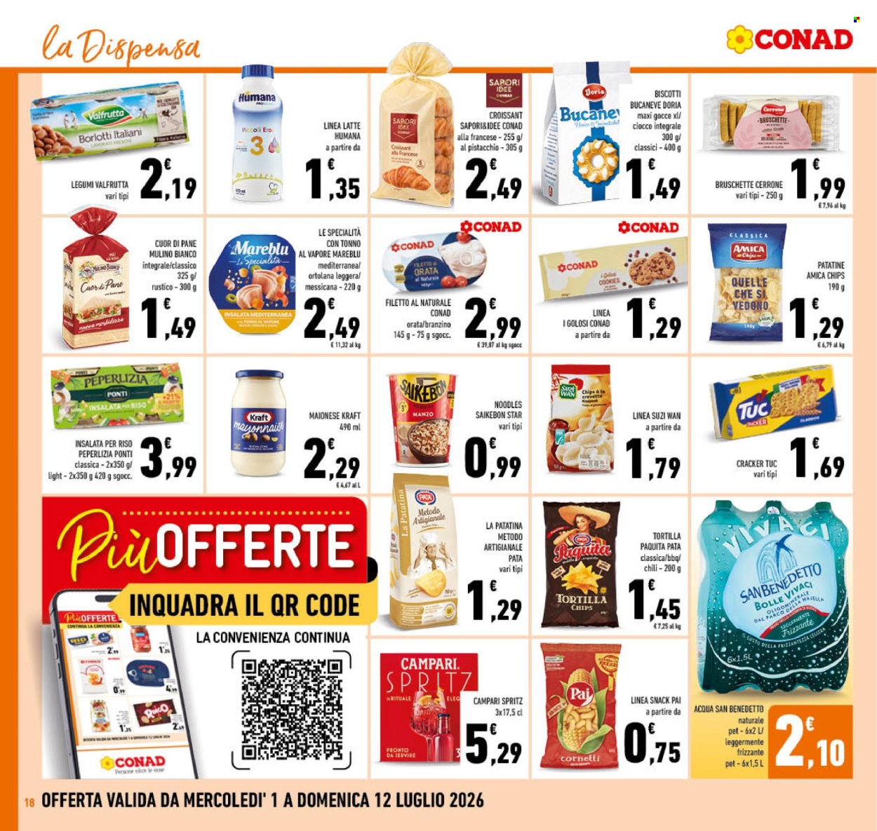 Volantino Conad - 1/7/2026 - 12/7/2026. Pagina 18