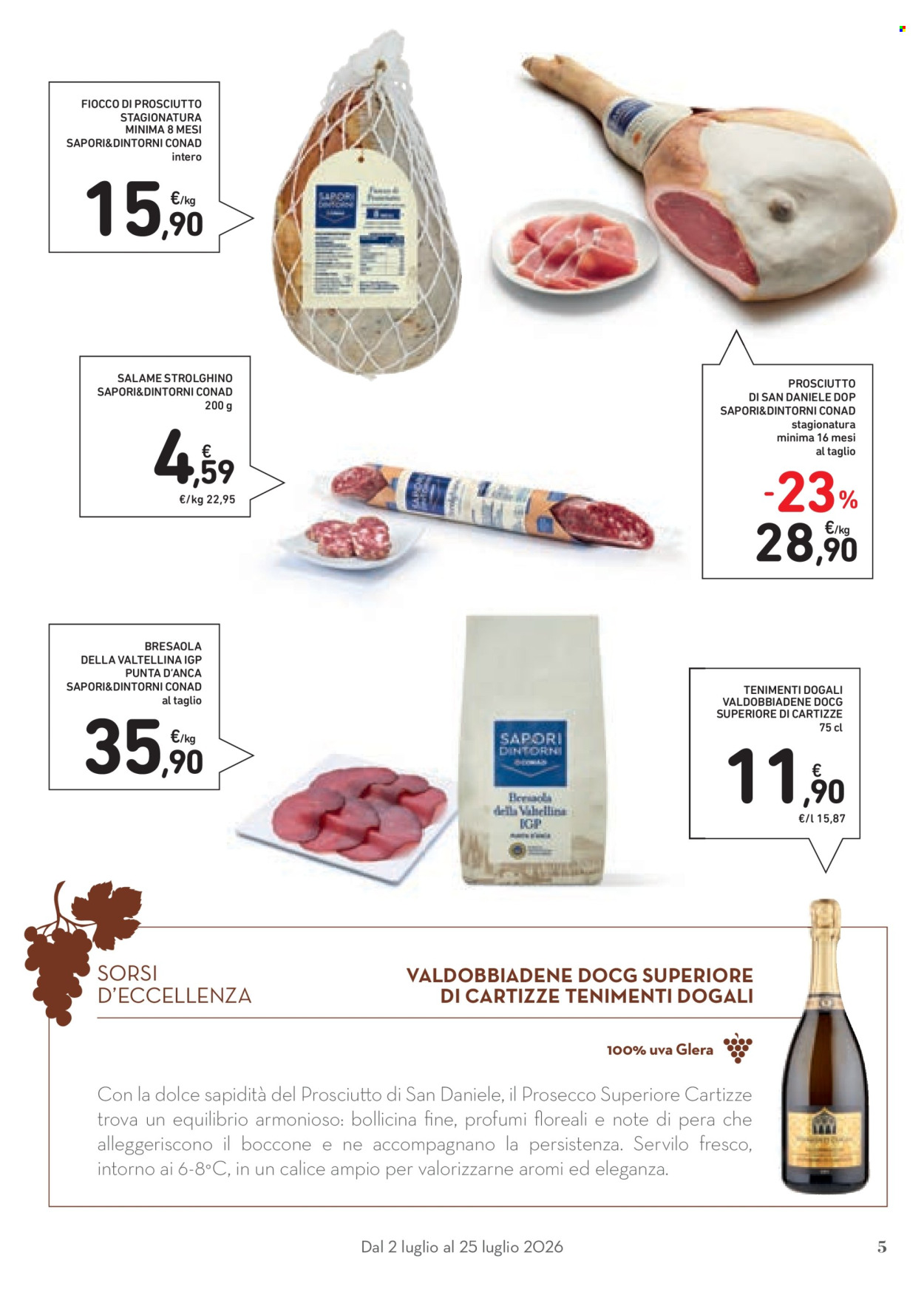 Volantino Conad - 2/7/2026 - 25/7/2026. Pagina 5