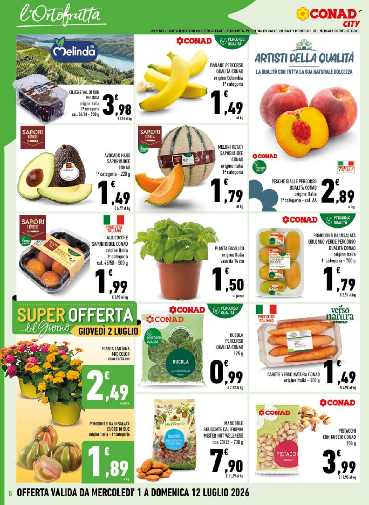 Volantino Conad - 1/7/2026 - 12/7/2026. Pagina 6