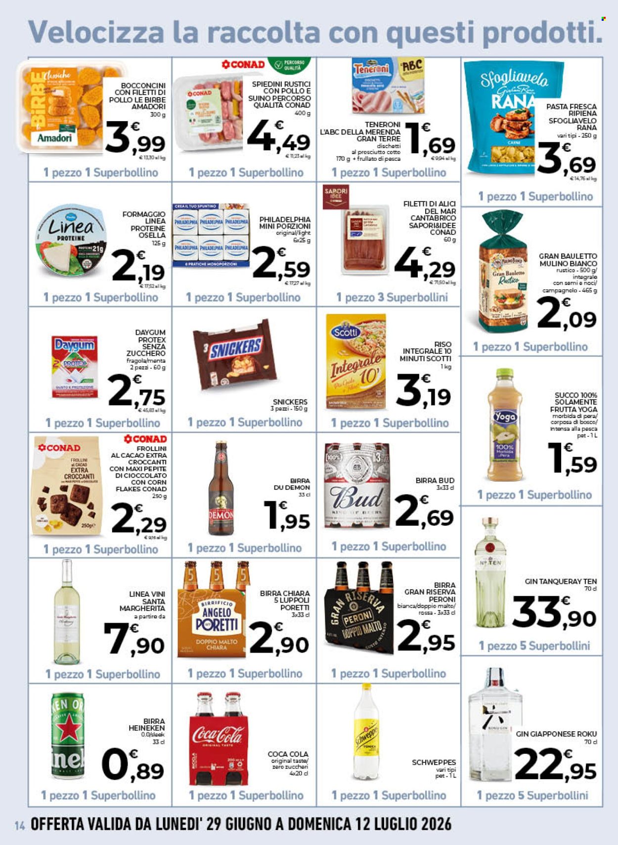 Volantino Conad - 1/7/2026 - 12/7/2026. Pagina 14