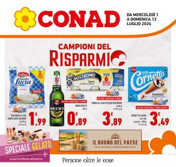 Volantino Conad - 1/7/2026 - 12/7/2026.