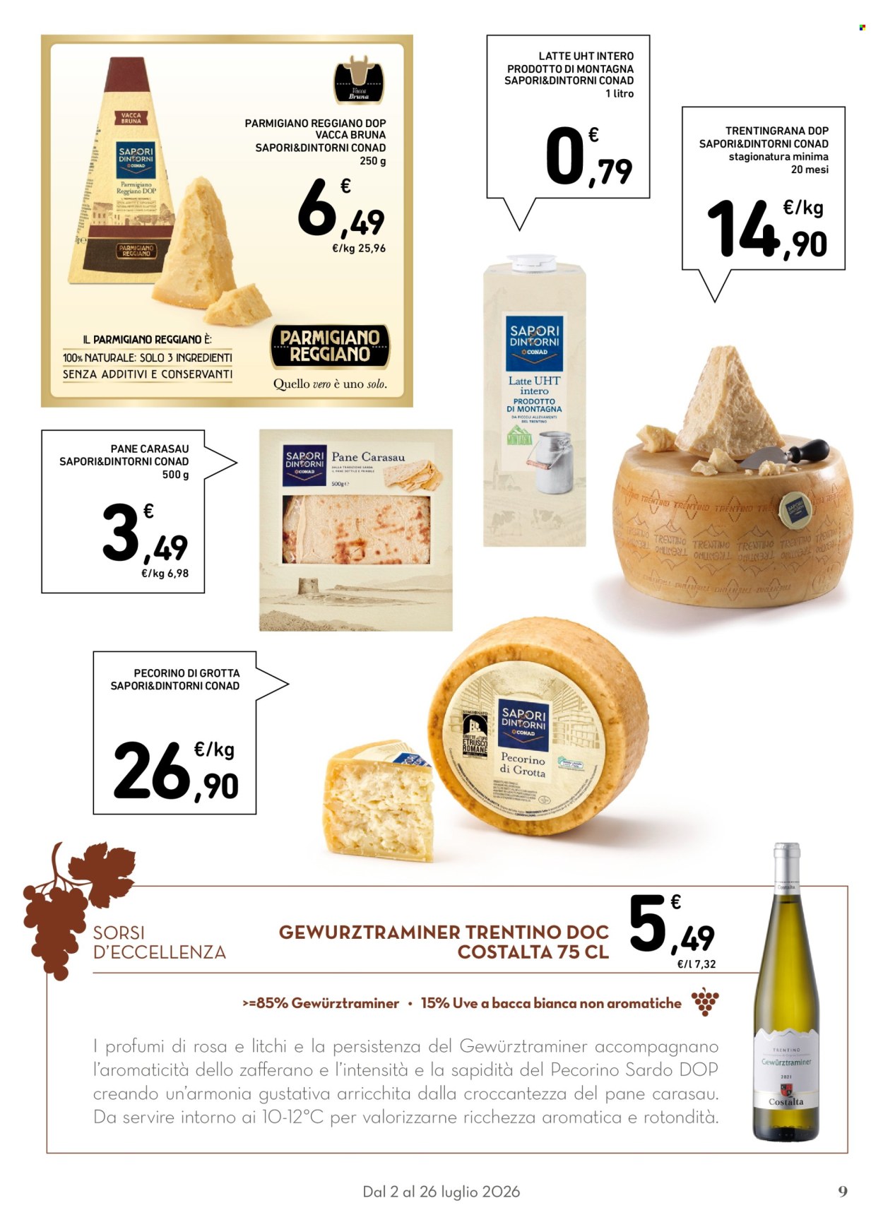Volantino Conad - 2/7/2026 - 26/7/2026. Pagina 9
