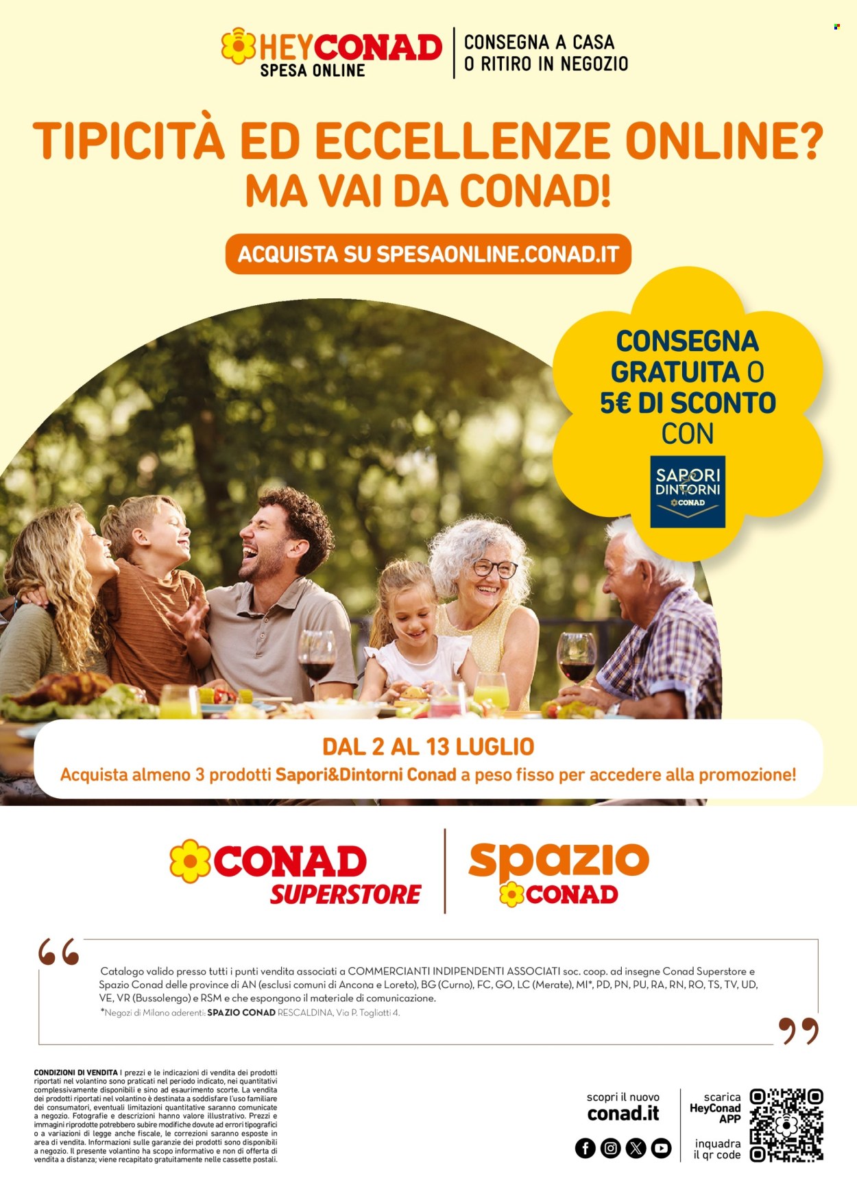 Volantino Conad - 2/7/2026 - 26/7/2026. Pagina 16