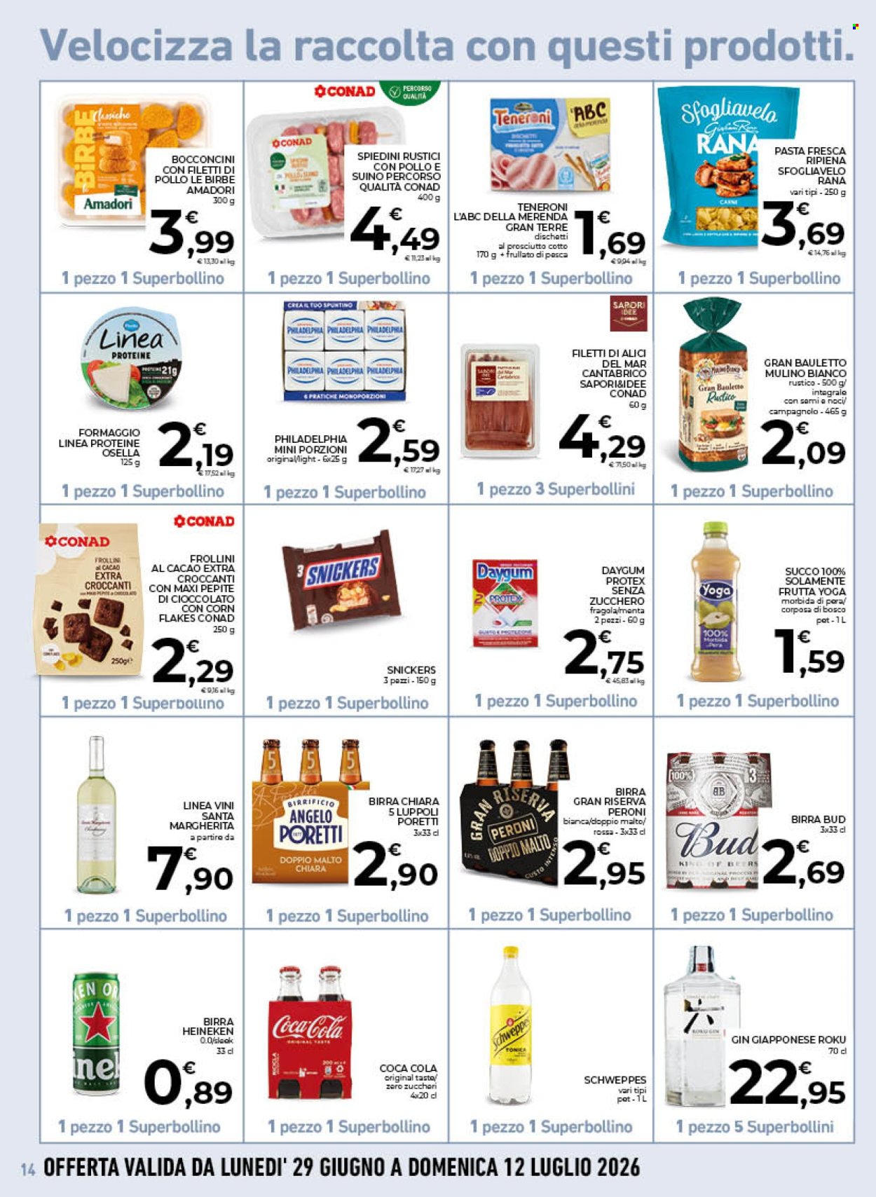 Volantino Conad - 1/7/2026 - 12/7/2026. Pagina 14