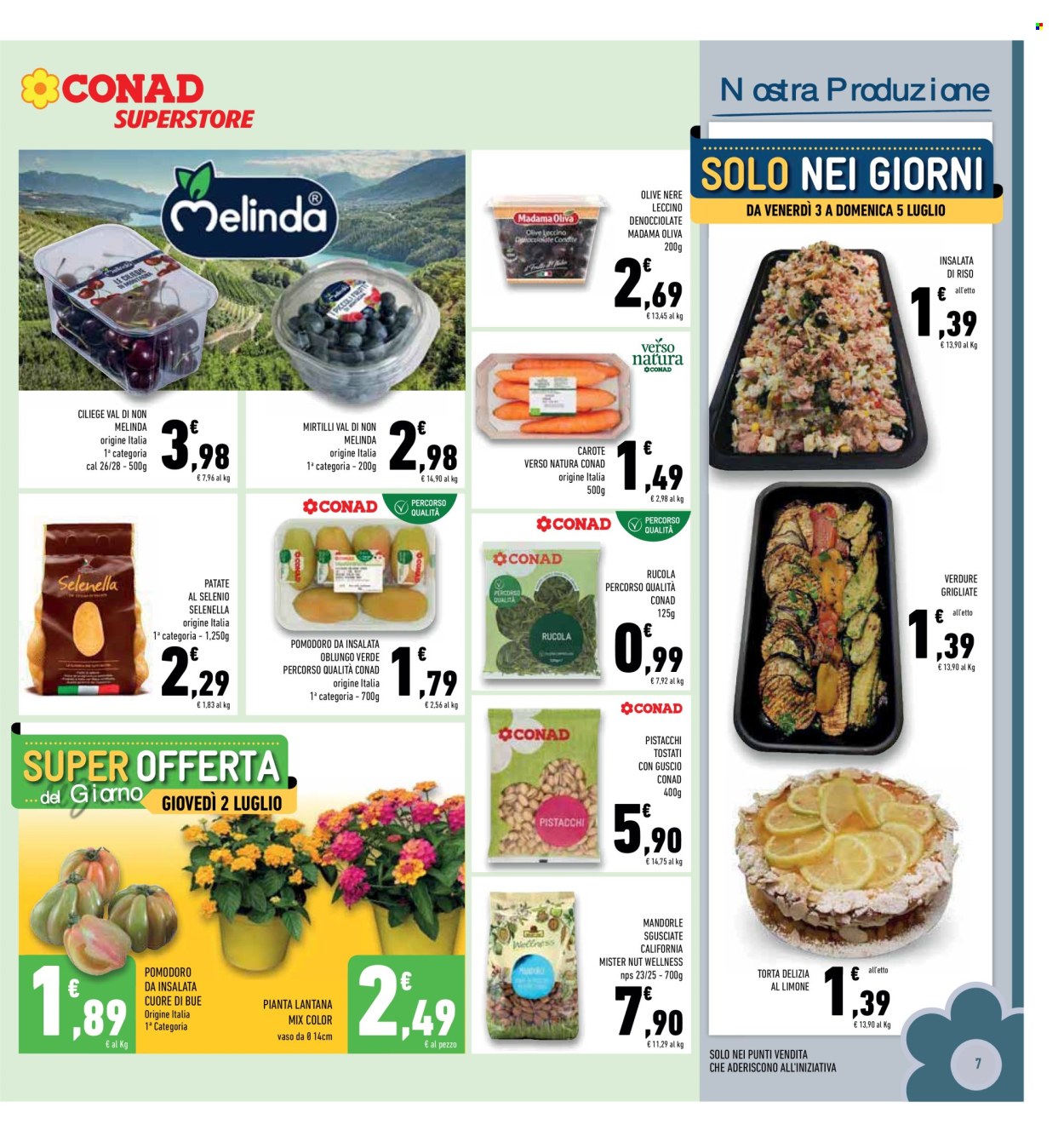 Volantino Conad Superstore - 1/7/2026 - 12/7/2026. Pagina 7