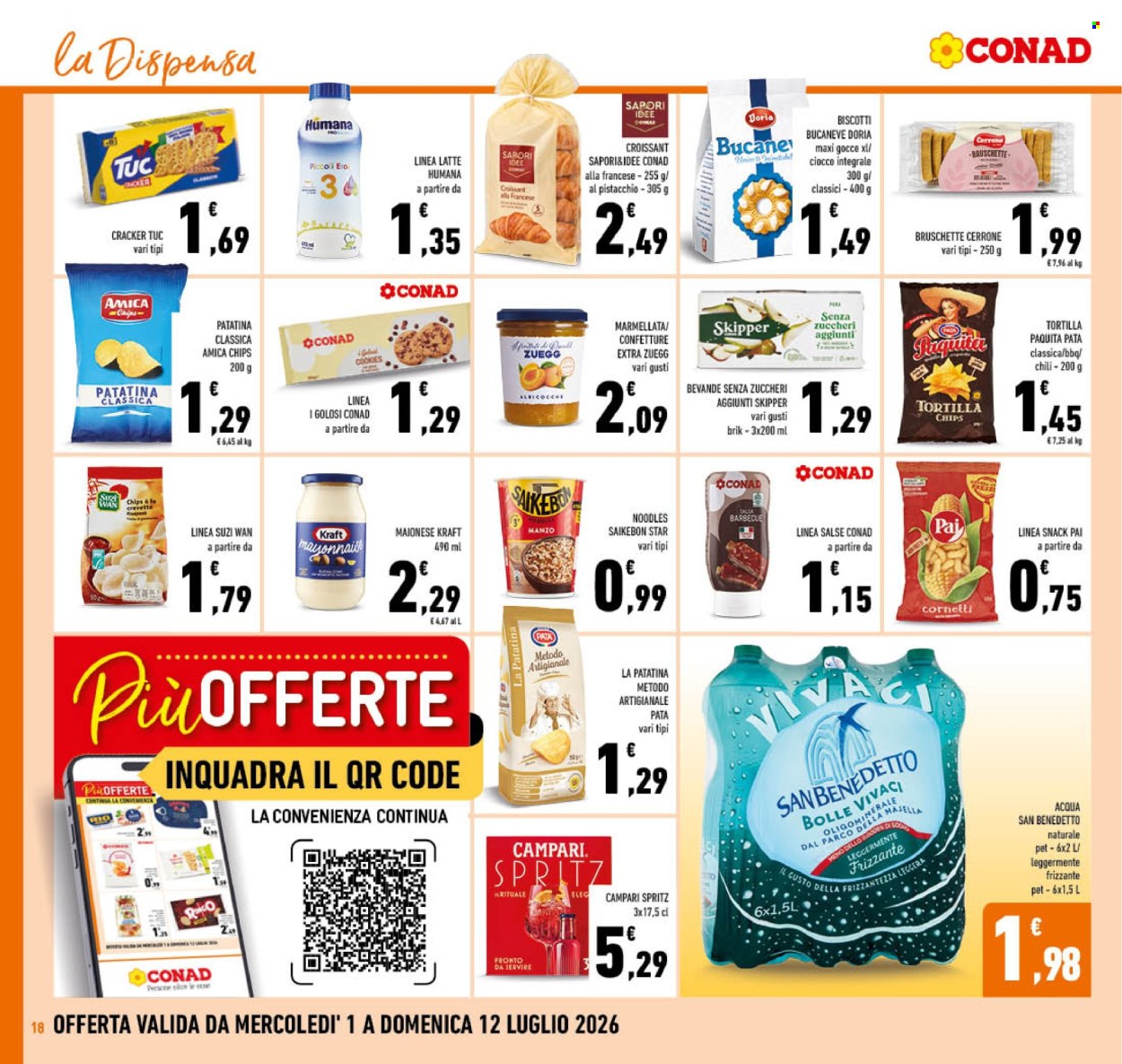 Volantino Conad - 1/7/2026 - 12/7/2026. Pagina 18