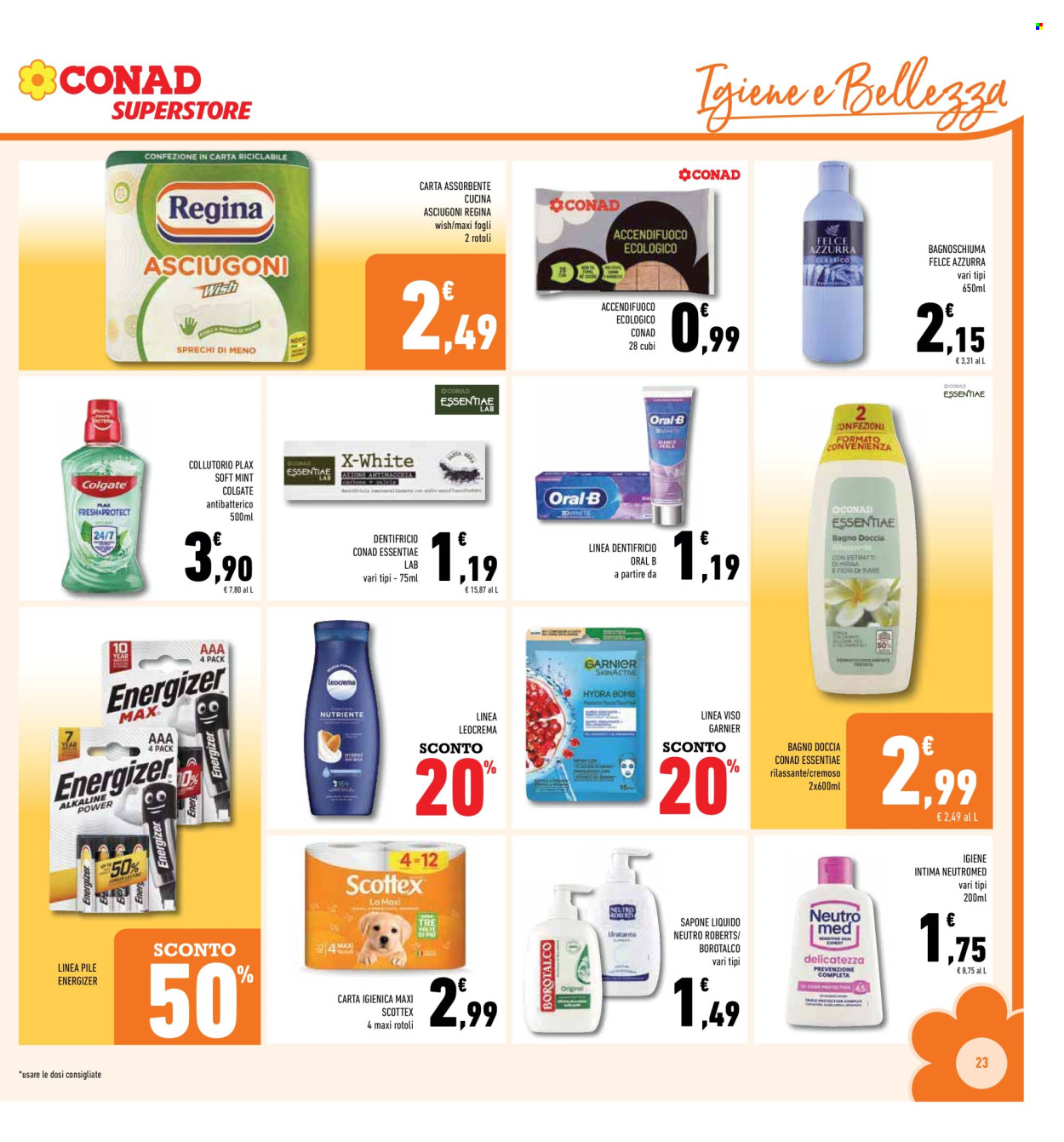 Volantino Conad Superstore - 1/7/2026 - 12/7/2026. Pagina 23
