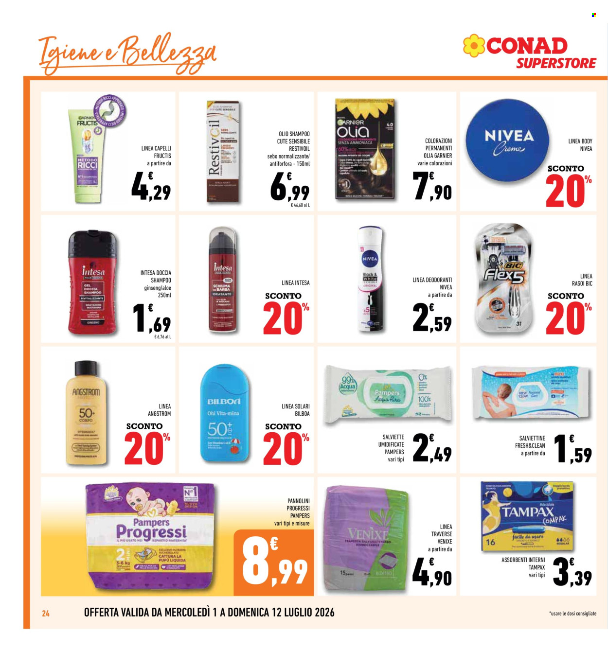 Volantino Conad Superstore - 1/7/2026 - 12/7/2026. Pagina 24