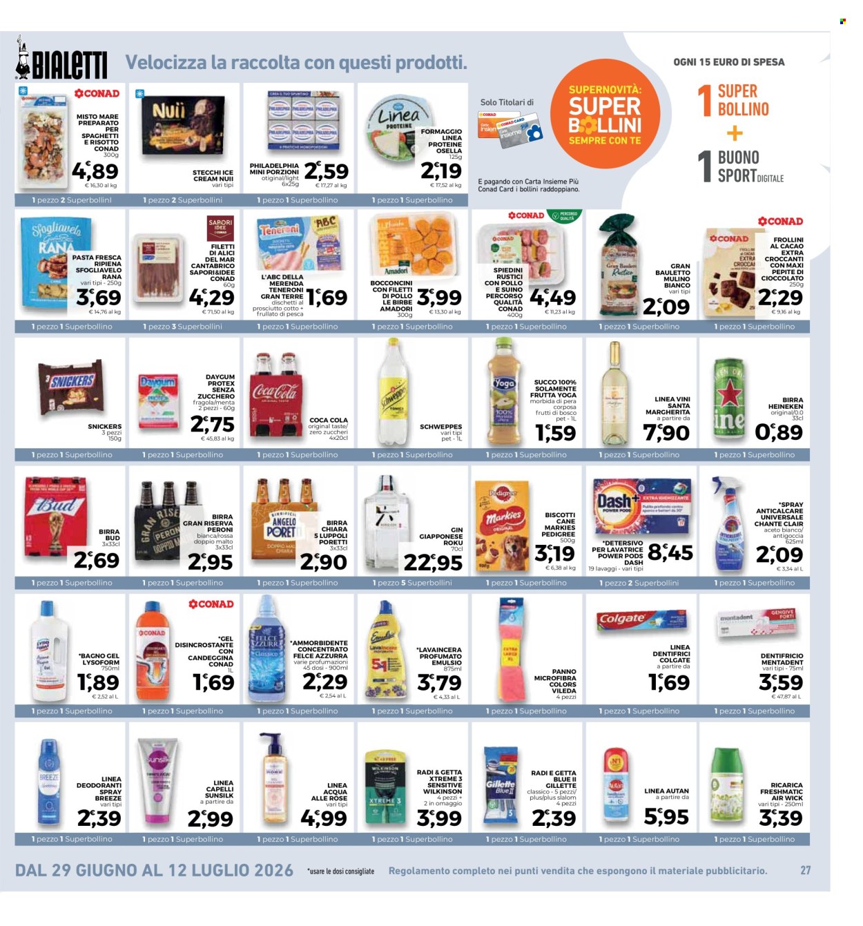 Volantino Conad Superstore - 1/7/2026 - 12/7/2026. Pagina 27