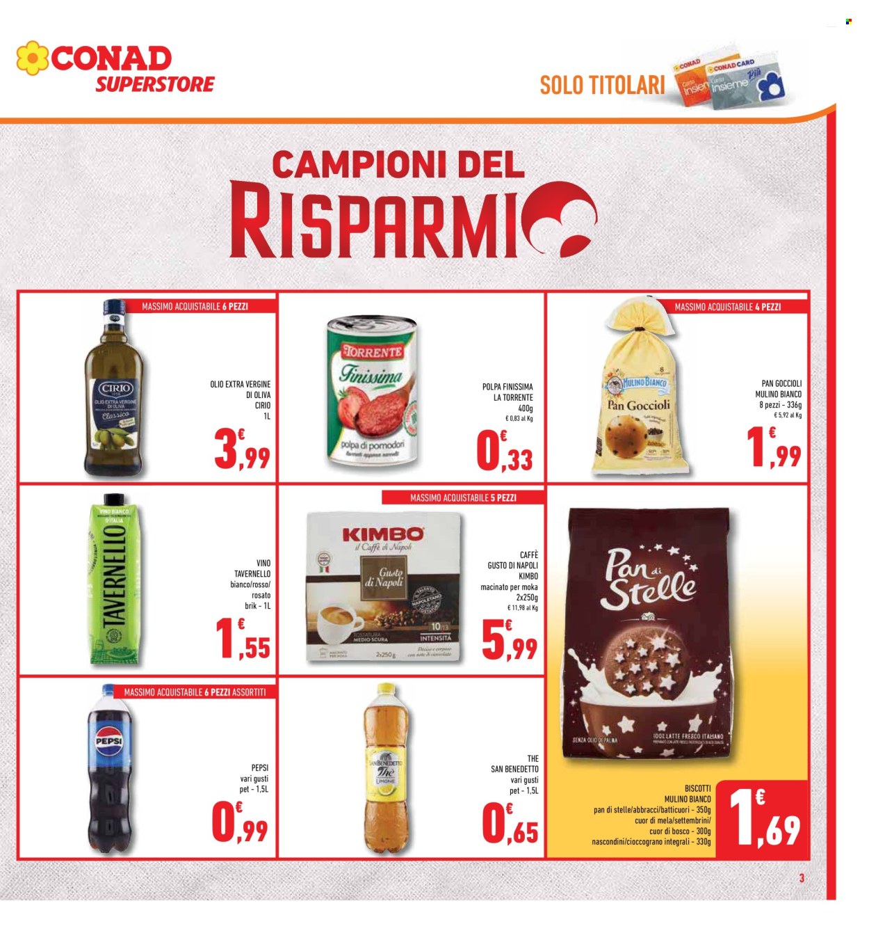 Volantino Conad - 1/7/2026 - 12/7/2026. Pagina 3