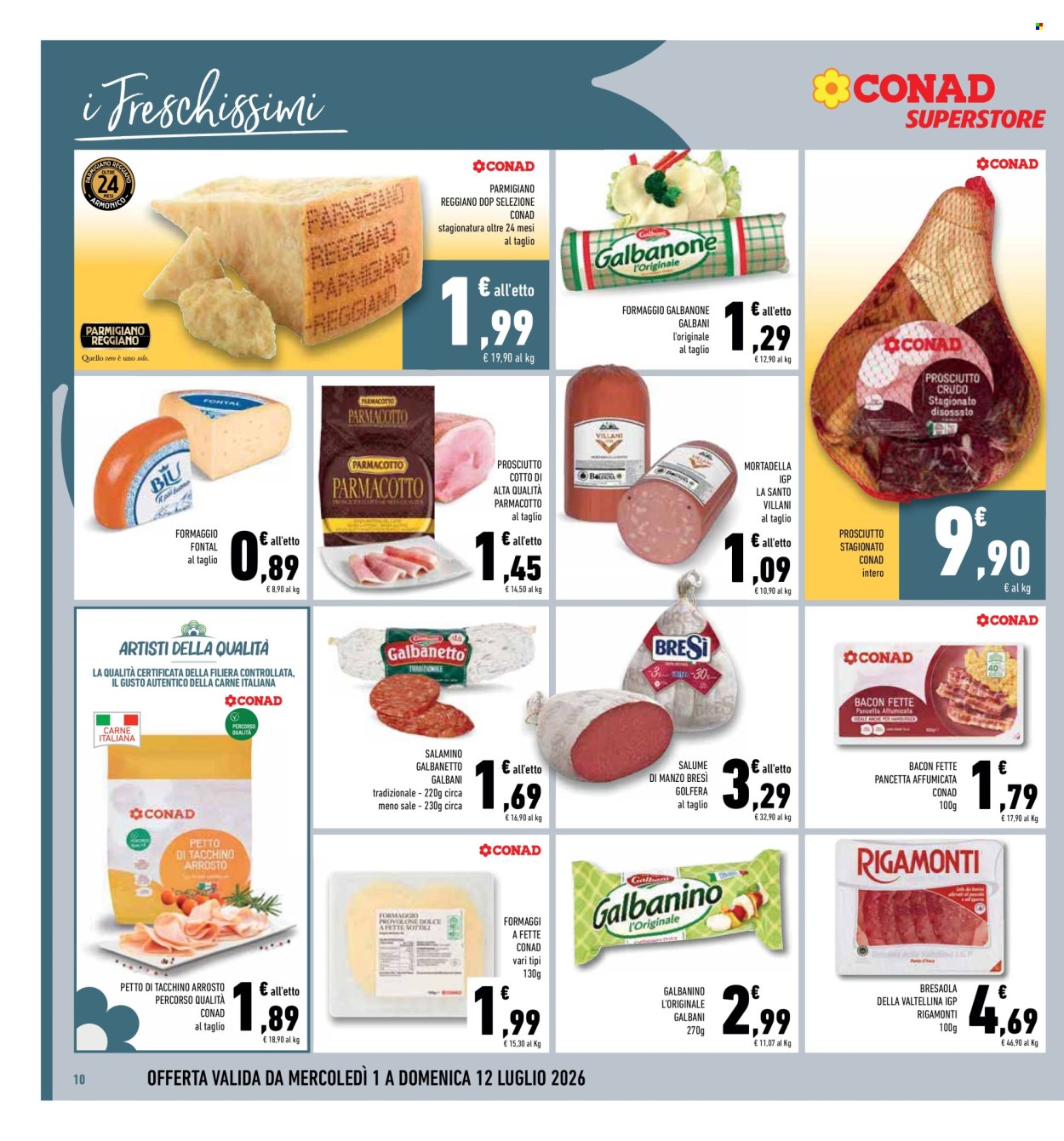 Volantino Conad - 1/7/2026 - 12/7/2026. Pagina 10