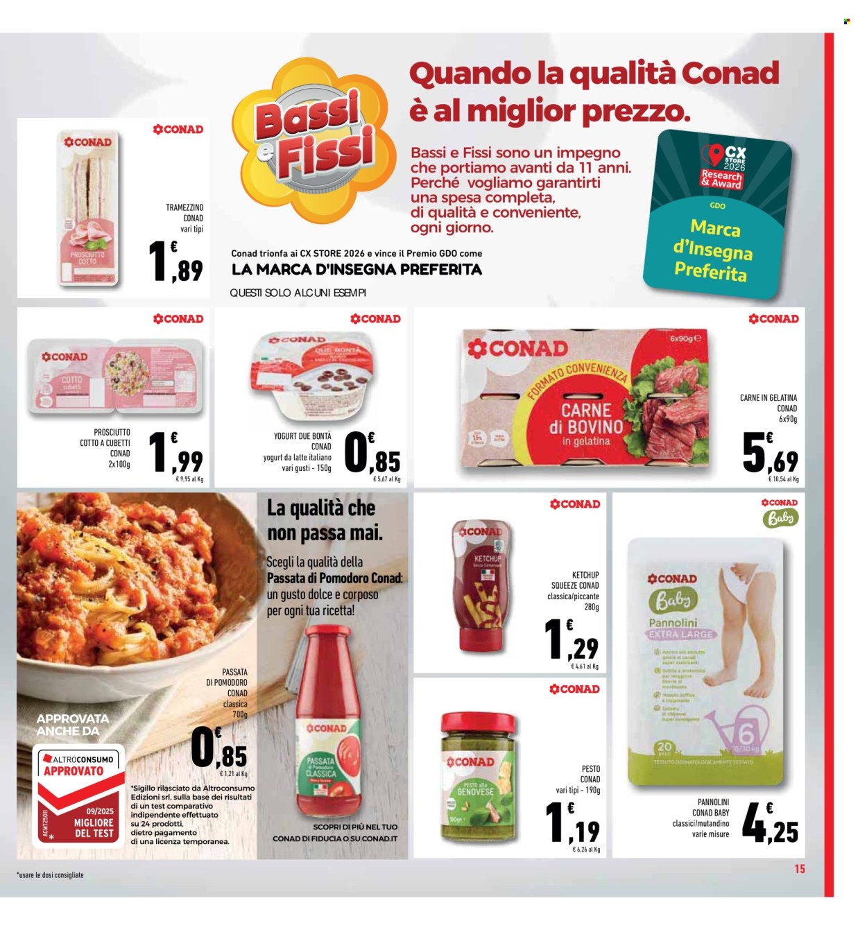 Volantino Conad - 1/7/2026 - 12/7/2026. Pagina 15