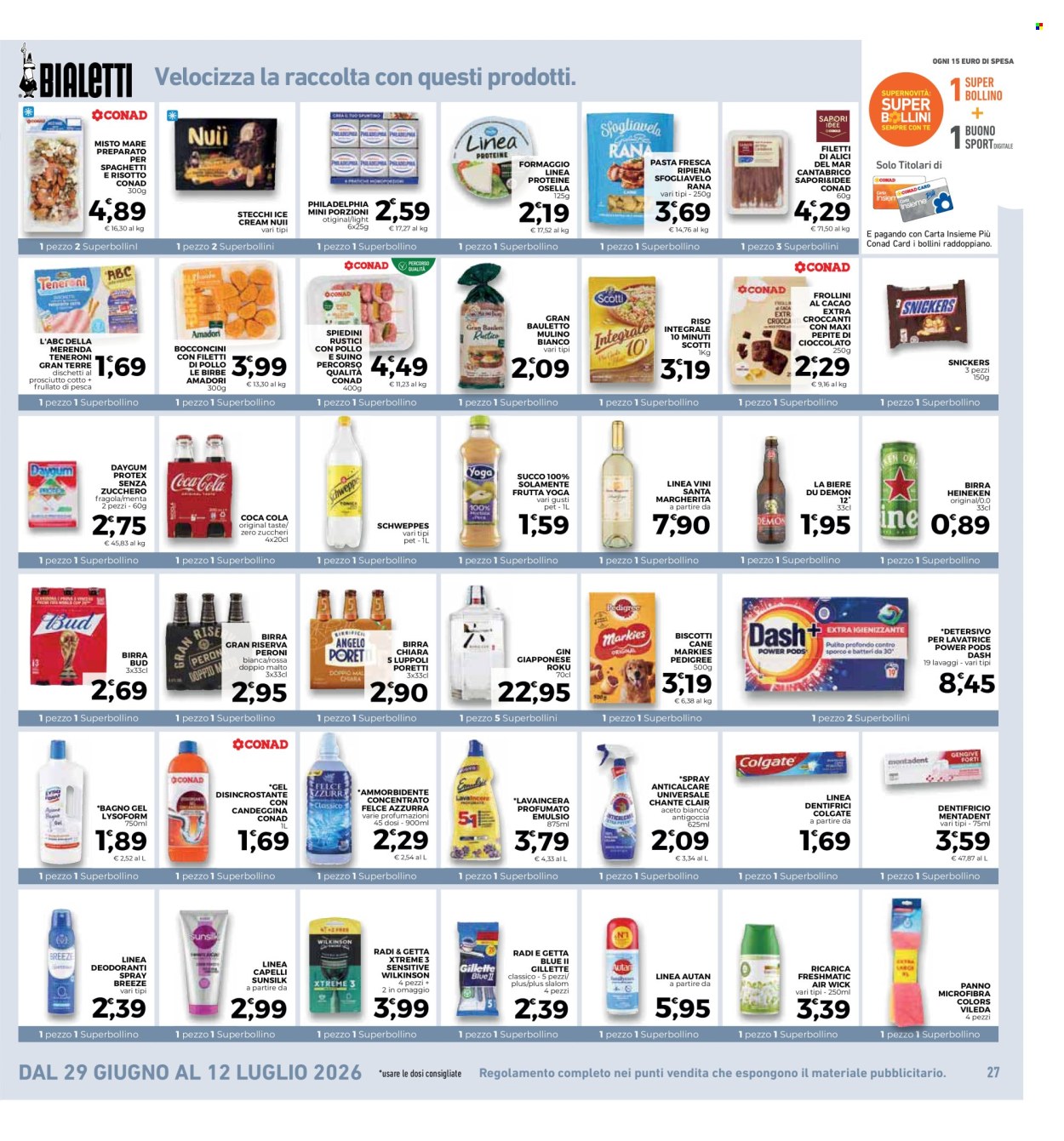 Volantino Conad - 1/7/2026 - 12/7/2026. Pagina 27