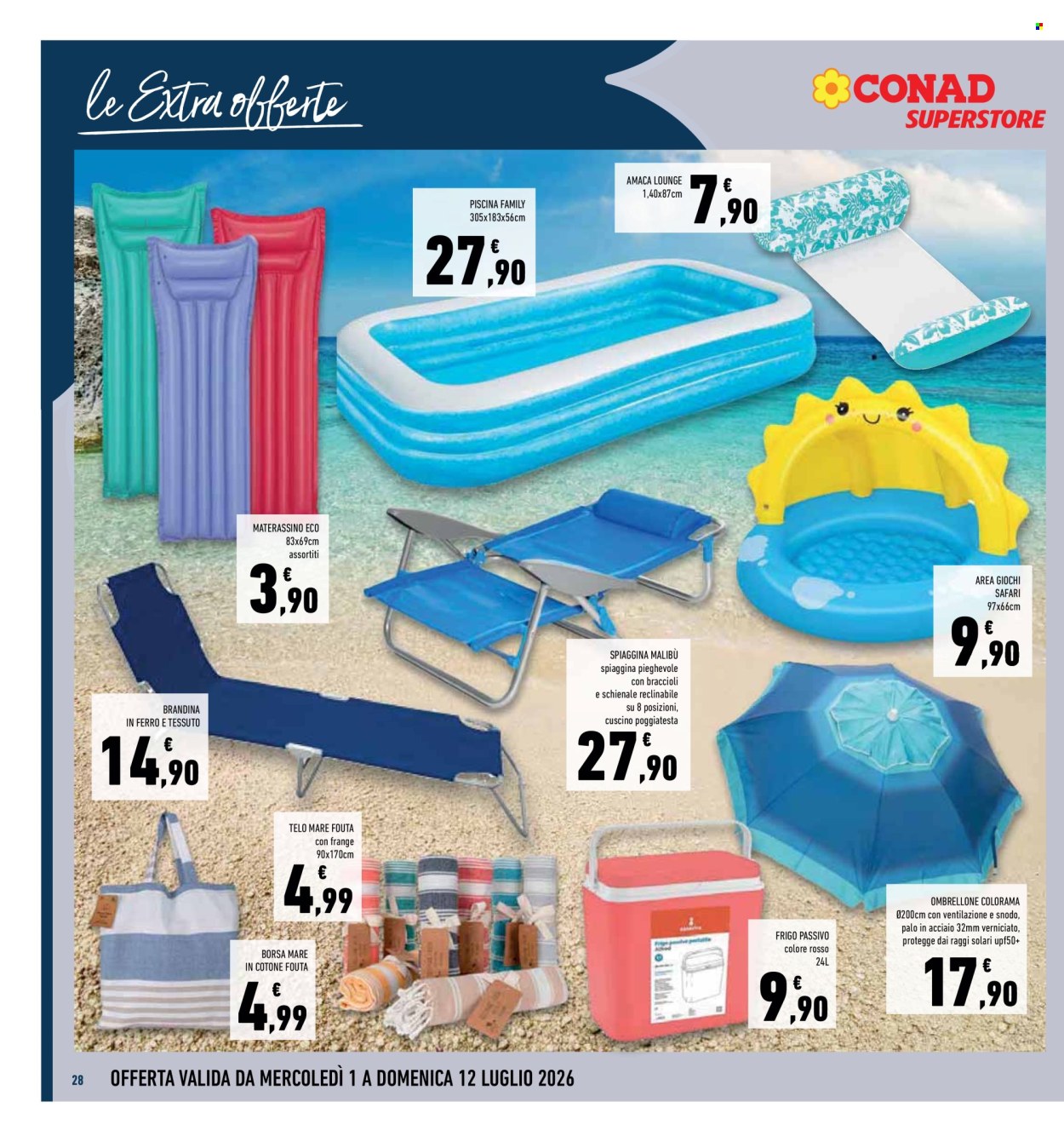 Volantino Conad - 1/7/2026 - 12/7/2026. Pagina 28