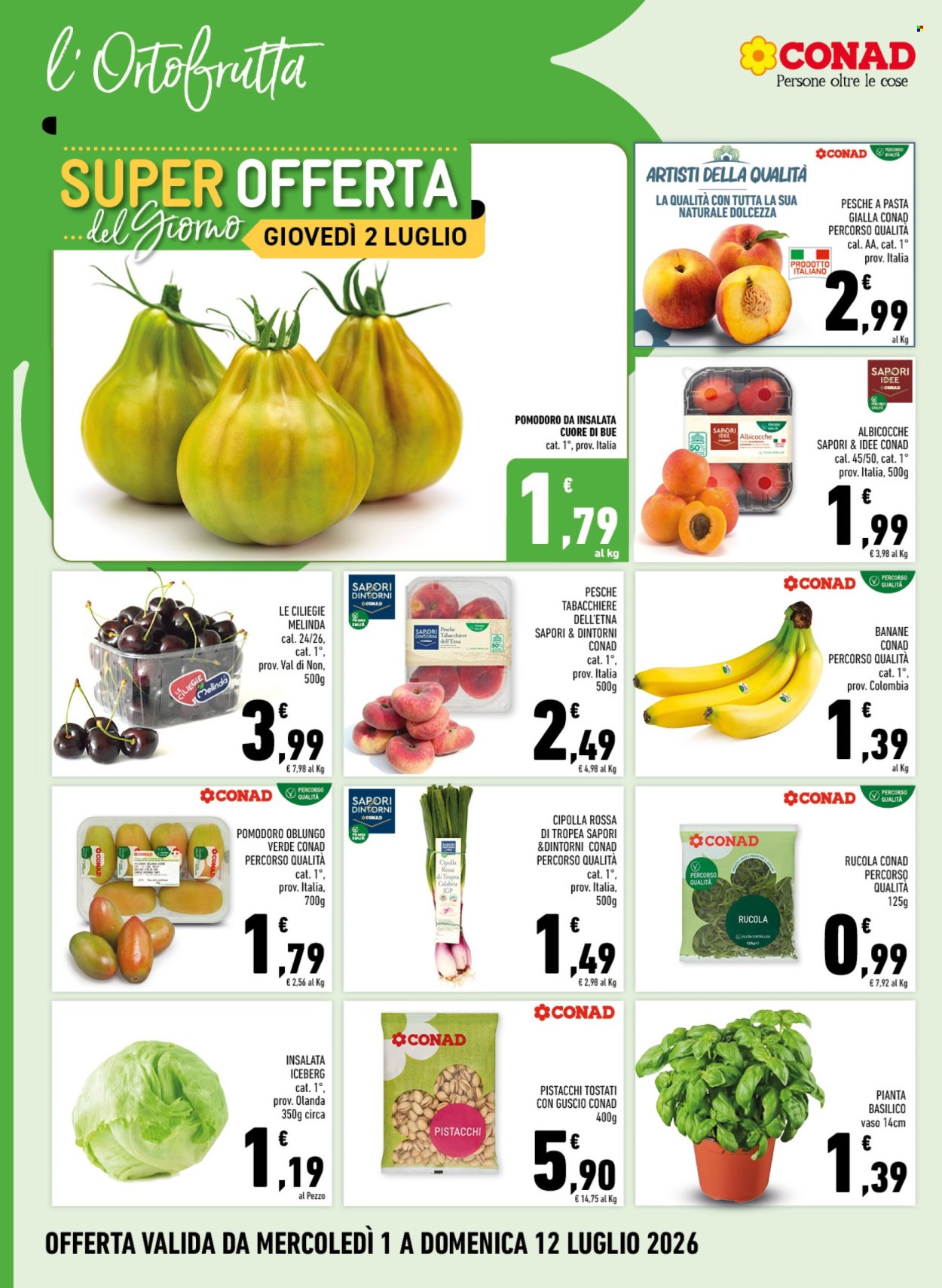 Volantino Conad - 1/7/2026 - 12/7/2026. Pagina 2