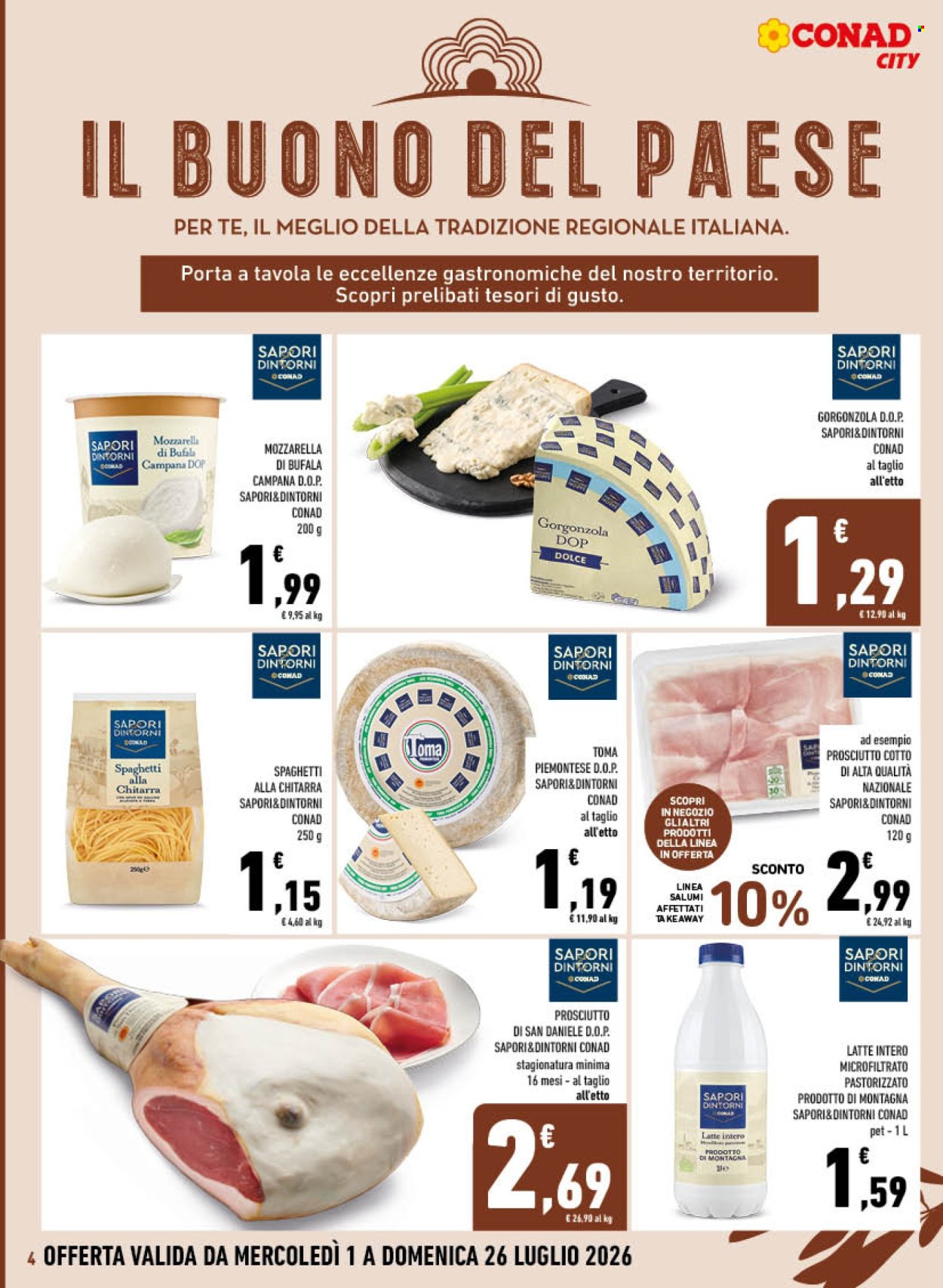Volantino Conad - 1/7/2026 - 12/7/2026. Pagina 4