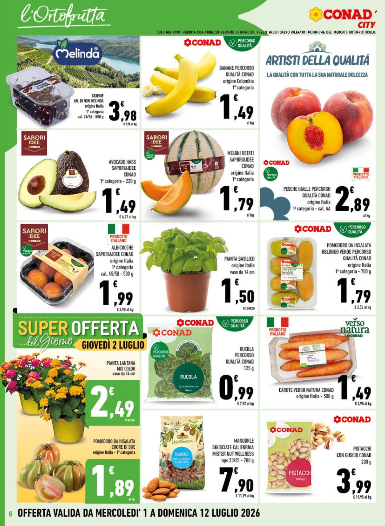 Volantino Conad - 1/7/2026 - 12/7/2026. Pagina 6