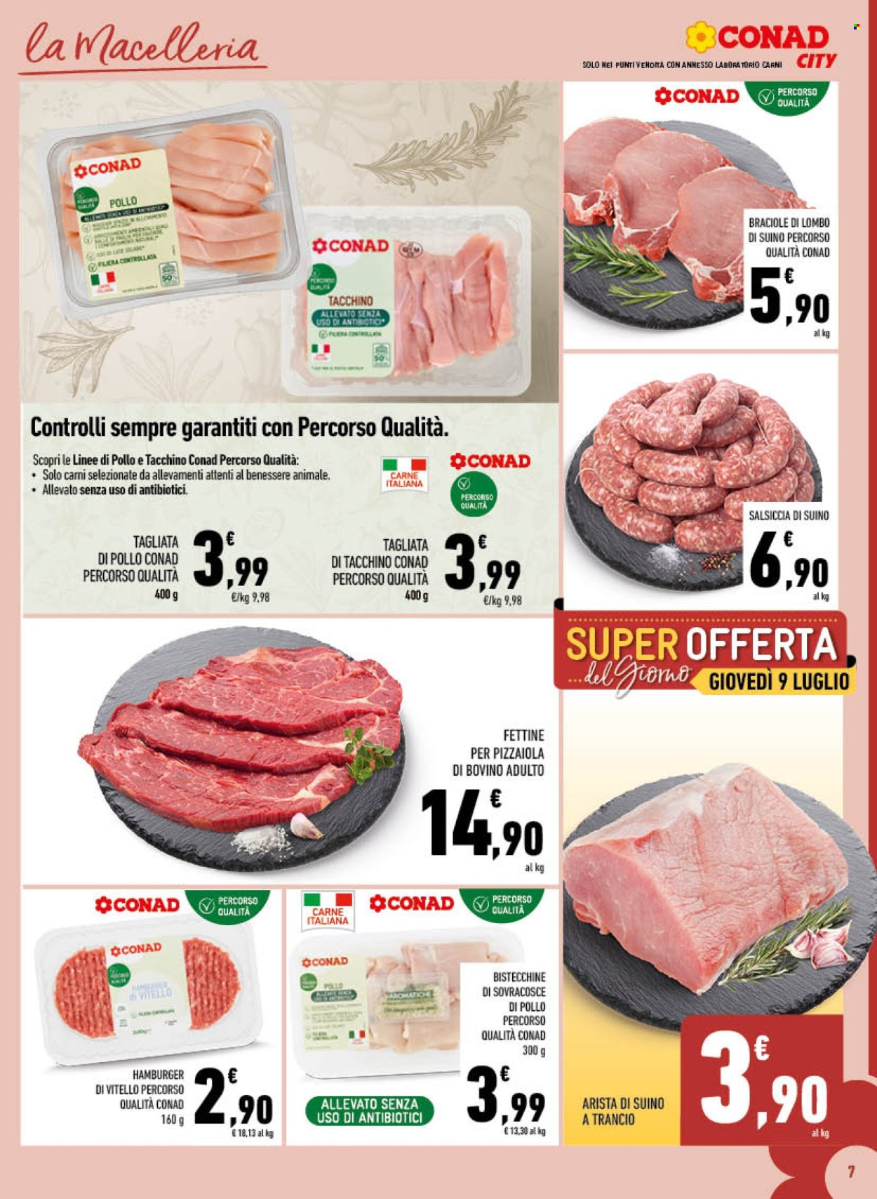 Volantino Conad - 1/7/2026 - 12/7/2026. Pagina 7