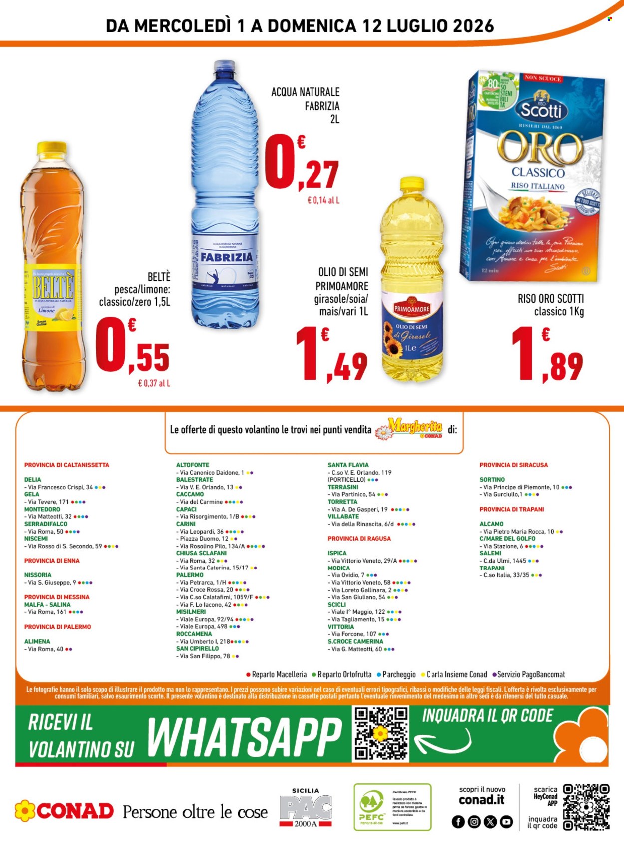 Volantino Margherita Conad - 1/7/2026 - 12/7/2026. Pagina 16