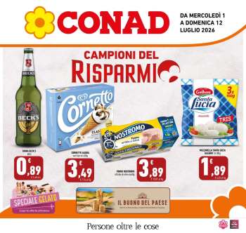 Volantino Conad - 1/7/2026 - 12/7/2026.
