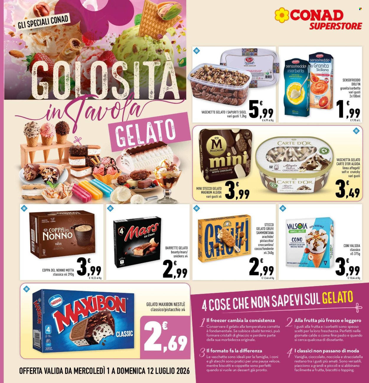 Volantino Conad Superstore - 1/7/2026 - 12/7/2026. Pagina 12