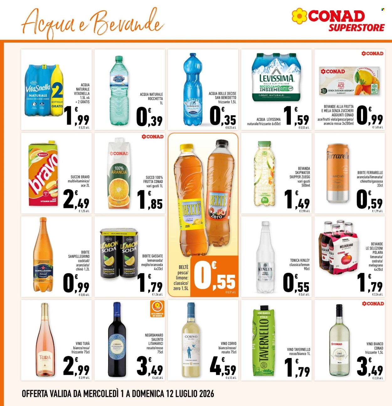 Volantino Conad Superstore - 1/7/2026 - 12/7/2026. Pagina 14
